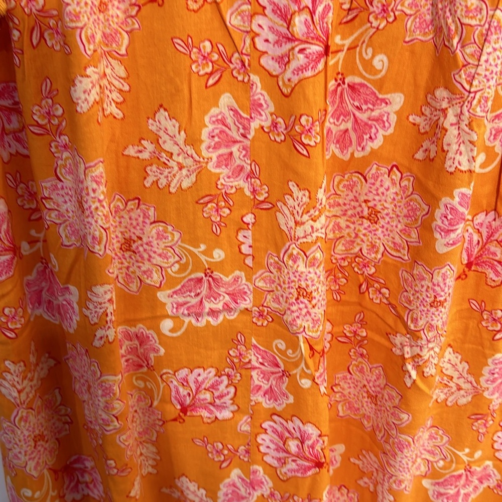Old Navy floral sun dress size L - Picture 3 of 4